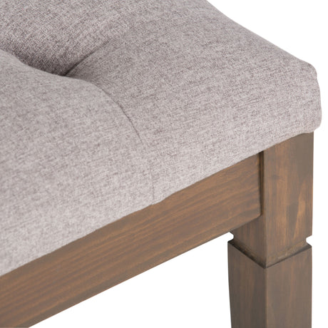 Waverly - Upholstered Tufted Ottoman Bench - view 14