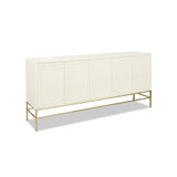 Gemini - Sideboard Storage Buffet - White Birch by Jennifer Taylor Home | Bel Furniture