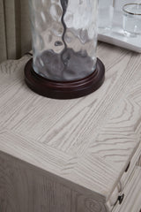 Bruchandi - Three Drawer Night Stand - Antique White