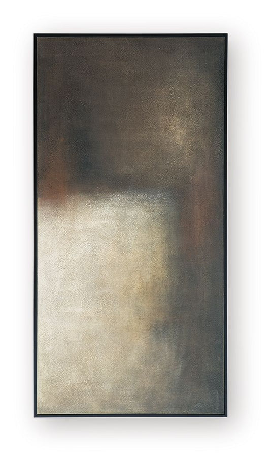 Wernmen Wall Art Brown and Rust and Cream