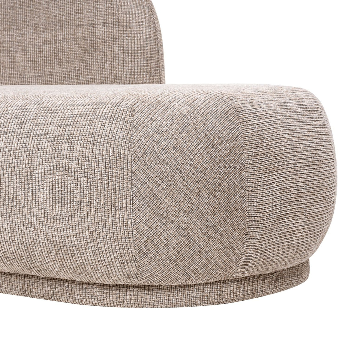 Aire - RAF Modern Rounded Chaise Lounge