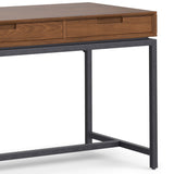 Banting - Mid Century Handcrafted Wide Desk by Simpli-Home | Bel Furniture