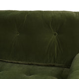 Nicholas - Mid-Century Modern Sofa - Olive Green by Jennifer Taylor Home | Bel Furniture
