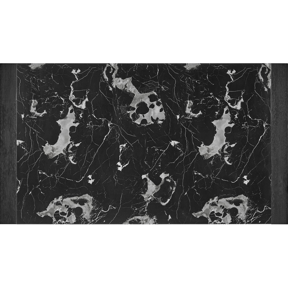 Dining Table And 4 Padded Chairs - Black