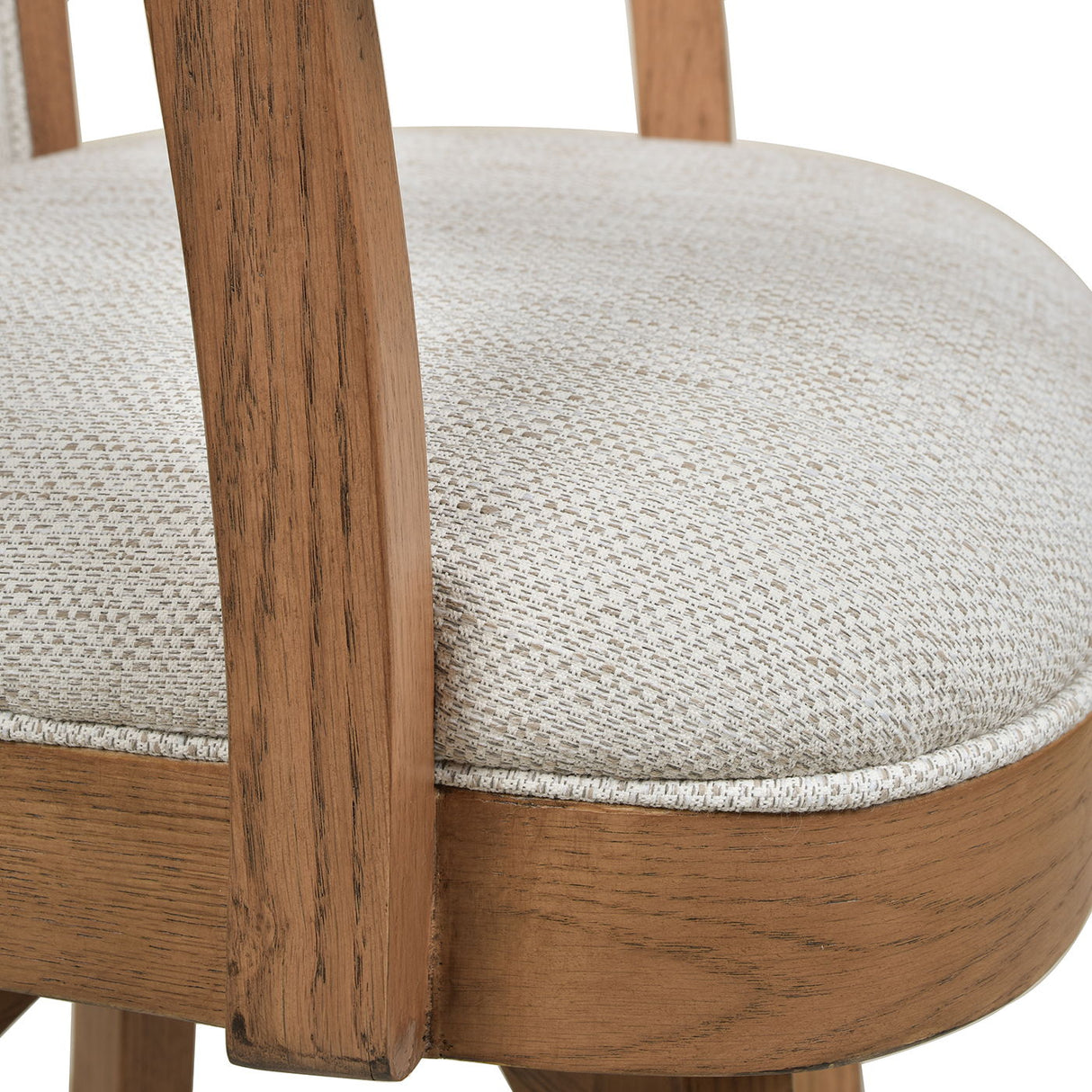 Williams - Swivel Bar Stool With Armrests by Jennifer Taylor Home | Bel Furniture