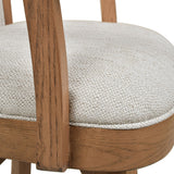 Williams - Swivel Bar Stool With Armrests by Jennifer Taylor Home | Bel Furniture