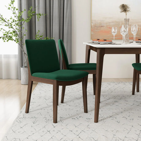 Laura - Mid-Century Modern Solid Wood Dining Chair (Set of 2) - view 45