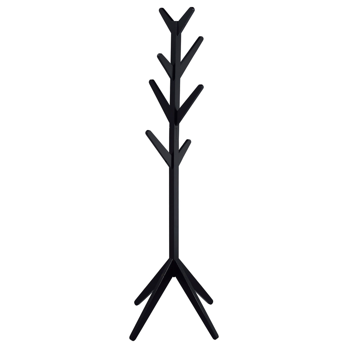 Margaret - Solid Wood Coat Rack Clothing Hanger Black by Coaster Fine Furniture | Bel Furniture