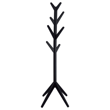 Margaret - Solid Wood Coat Rack Clothing Hanger Black by Coaster Fine Furniture | Bel Furniture