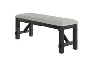 Maribelle - Bench Gray by Crown Mark | Bel Furniture