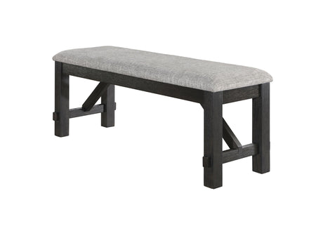 Maribelle - Bench Gray by Crown Mark | Bel Furniture