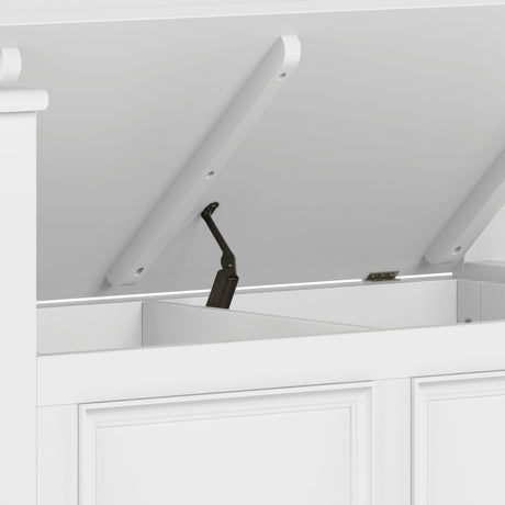 Amherst - Small Transitional Entryway Storage Bench - view 19