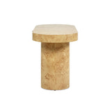 Jesse - Single Drawer Oval Computer Desk by Jennifer Taylor Home | Bel Furniture