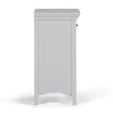 Avington - Laundry Hamper - Pure White by Simpli-Home | Bel Furniture