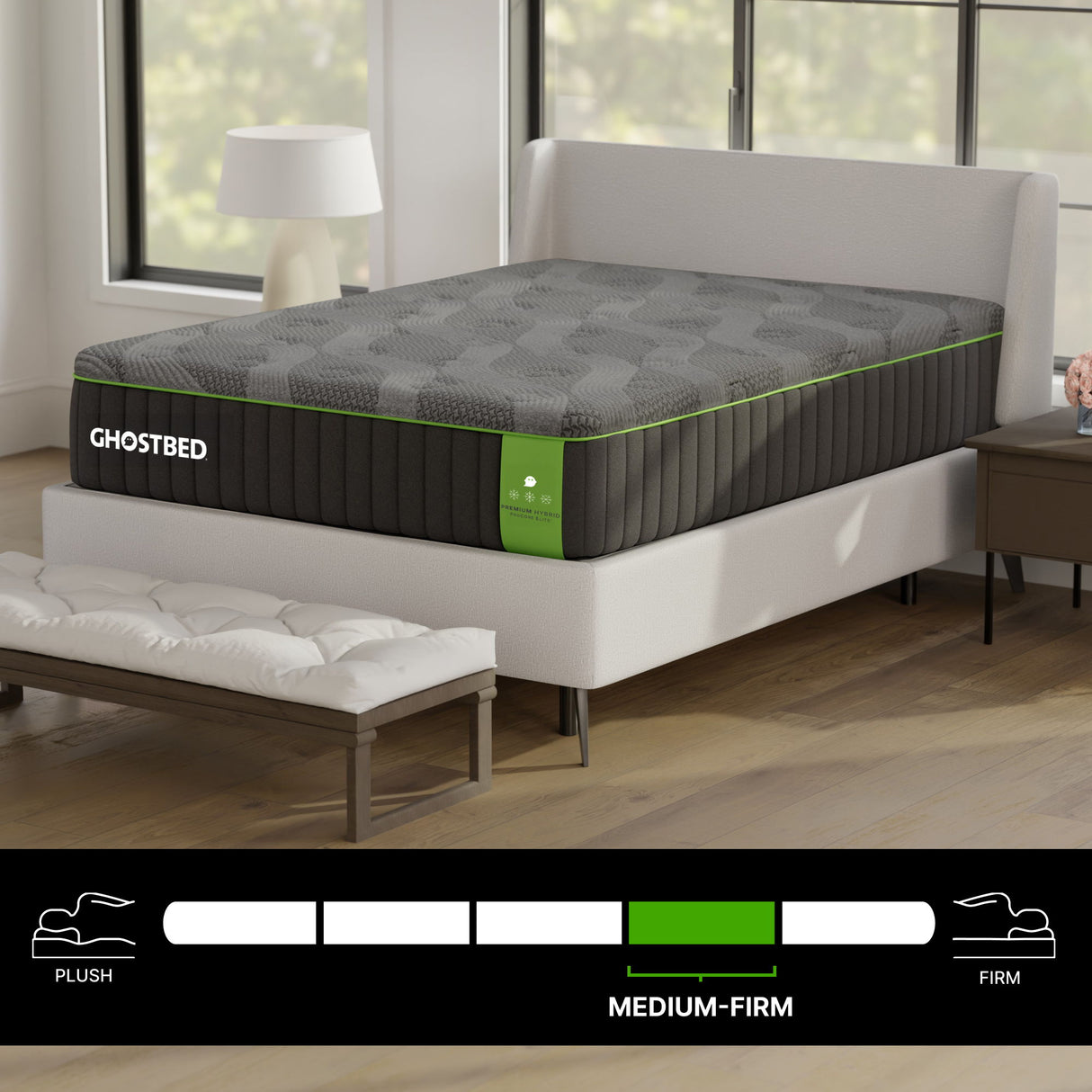 Premium - 14" Hybrid Mattress With Cooling Foam Technology And Responsive Coils