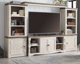 Havalance - Brown / Beige - 4 Pc. - Entertainment Center - 67" TV Stand by Signature Design by Ashley® | Bel Furniture