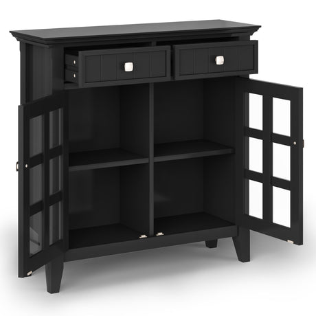 Acadian - Handcrafted Entryway Storage Cabinet by Simpli-Home | Bel Furniture
