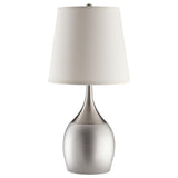 Tenya - Empire Shade Urn Table Lamp (Set of 2) - Silver