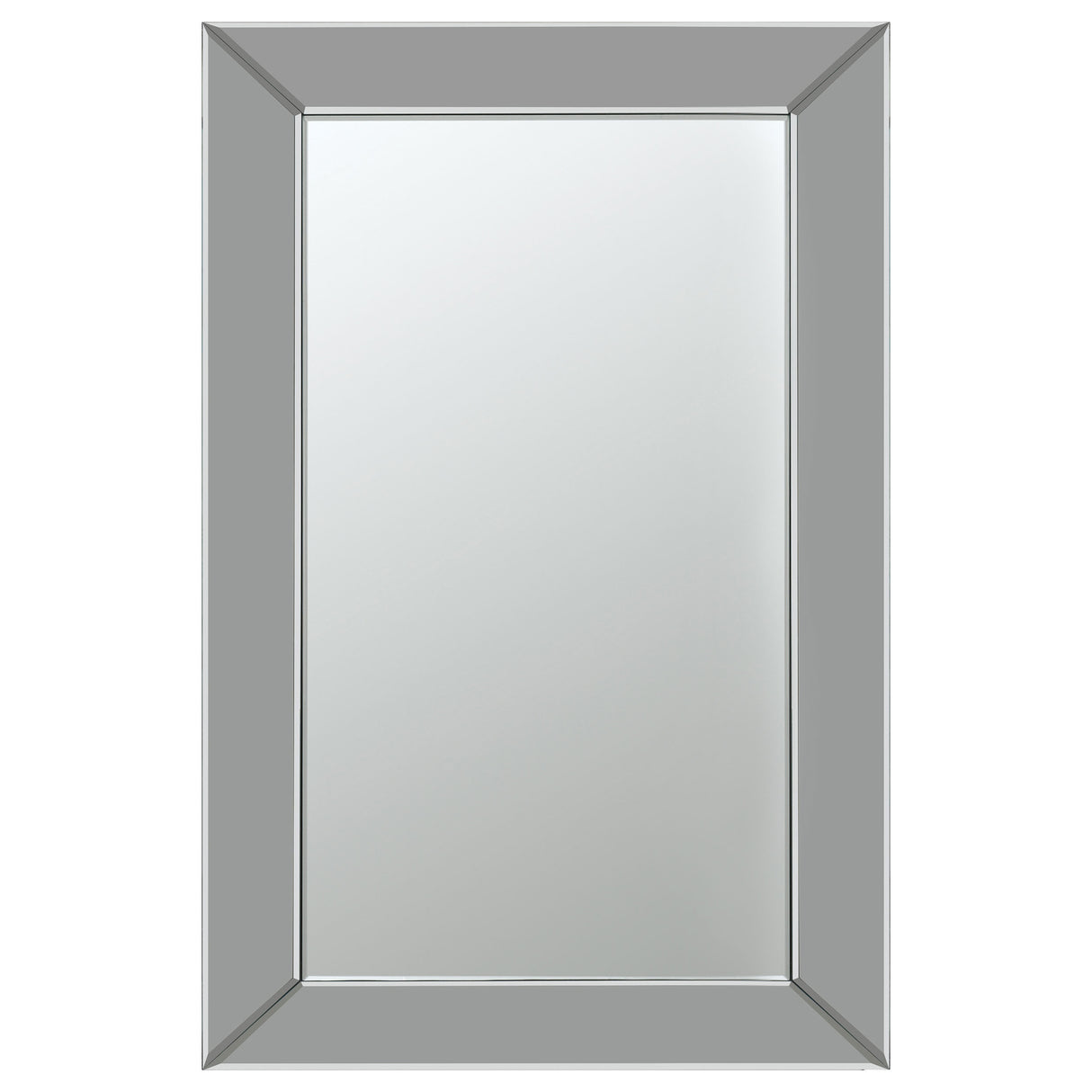 Pinciotti - Beveled Frame Wall Mirror - Silver