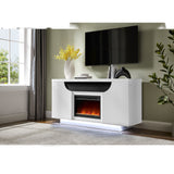 Alessia - Electric Fireplace With Multi Color LED And Flame Settings