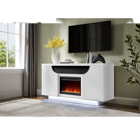 Alessia - Electric Fireplace With Multi Color LED And Flame Settings - view 13