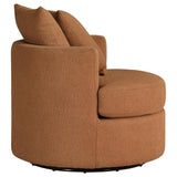 Debbie - Upholstered Swivel Accent Chair