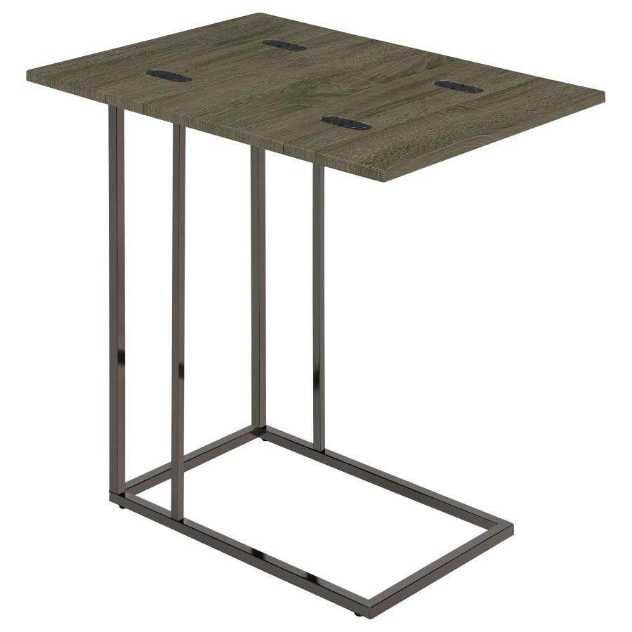 Pedro - Expandable C-Shaped Sofa Side Table