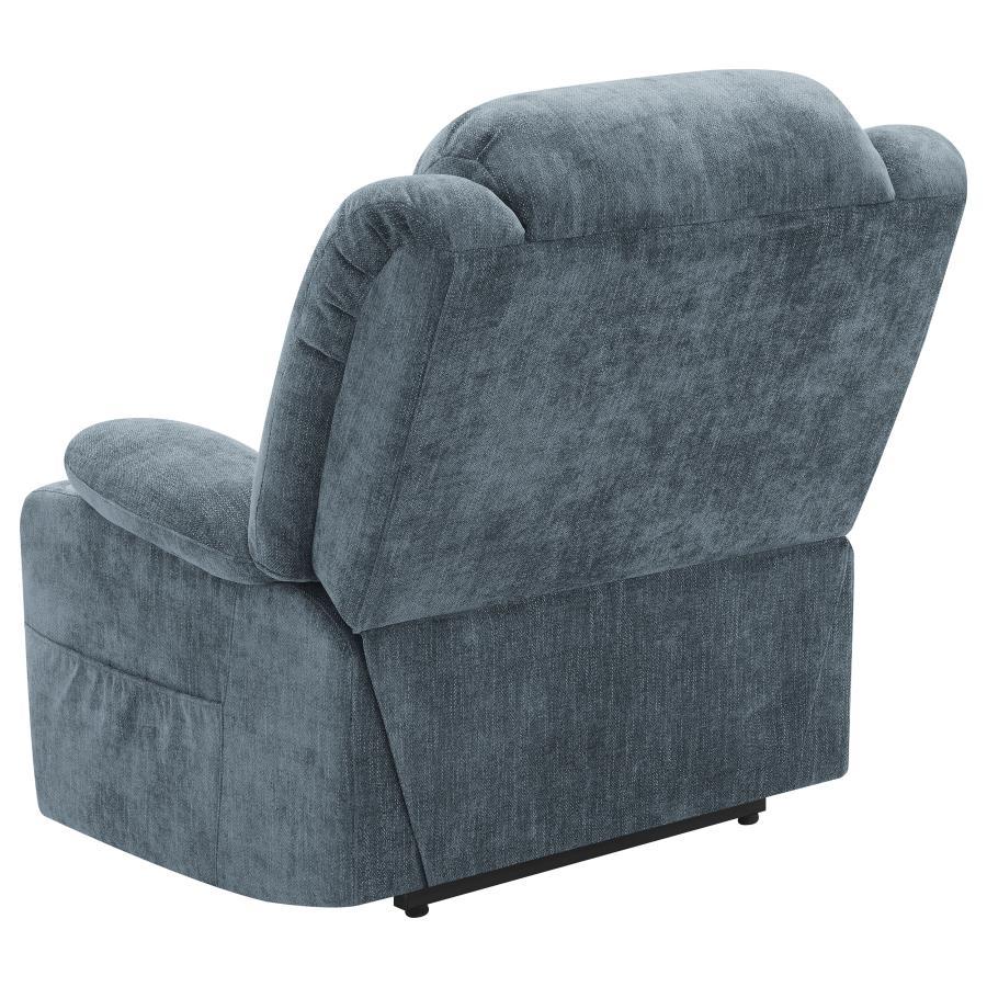 Houston - Upholstered Power Lift Recliner Chair by CoasterEveryday | Bel Furniture