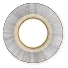 Dallmen - Accent Mirror - Black / Gold Finish
