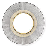 Dallmen - Accent Mirror - Black / Gold Finish