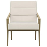 Kirra - Upholstered Metal Arm Accent Chair