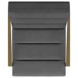 Kirra - Upholstered Metal Arm Accent Chair