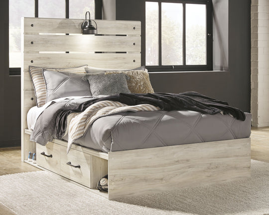 Cambeck - Panel Bed Light Brown Full 4 Drawers by Signature Design by Ashley® | Bel Furniture