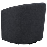 Mossbrook - Fabric Upholstered Swivel Accent Chair
