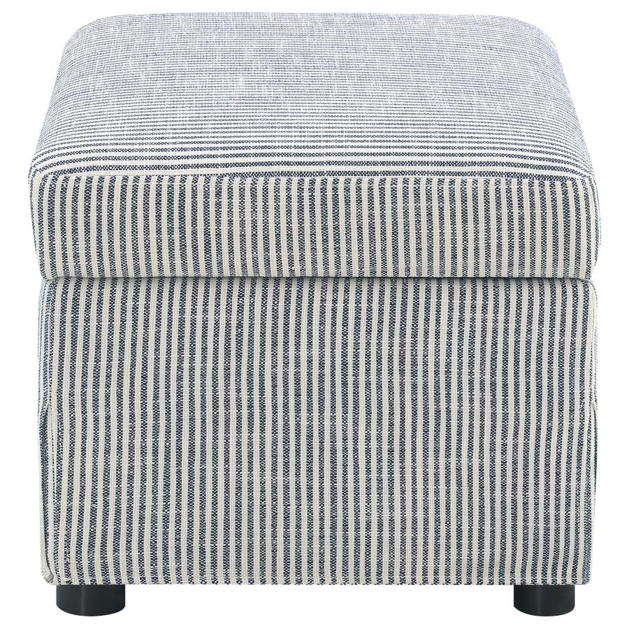 Winter - Upholstered Hydraulic Lift Top Storage Ottoman