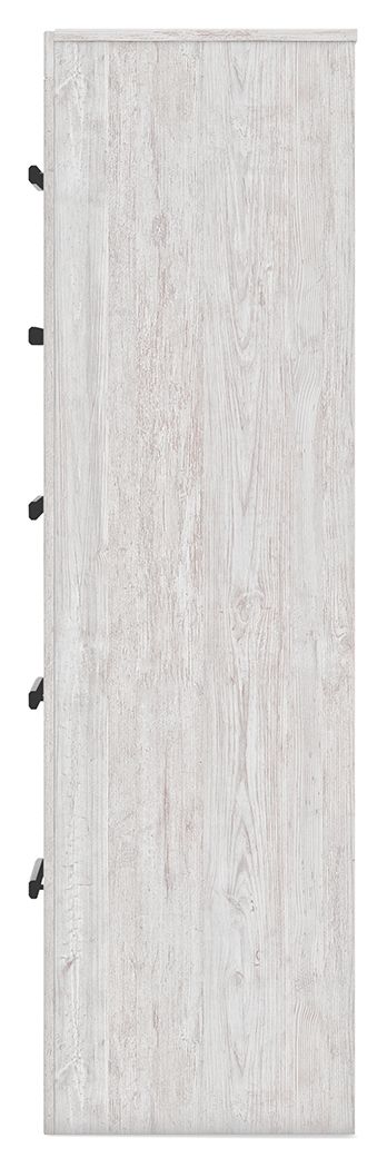 Cayboni - Whitewash - Five Drawer Chest by Signature Design by Ashley® | Bel Furniture