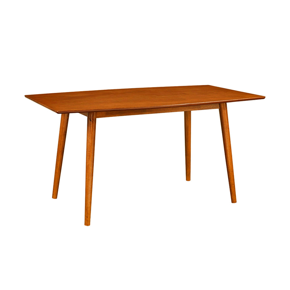 Mid-Century Modern Minimalist Dining Table - Acorn