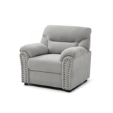 Hamilton - Chair With Hand Applied Nailhead Trim And Pillow Top Arm Cushions