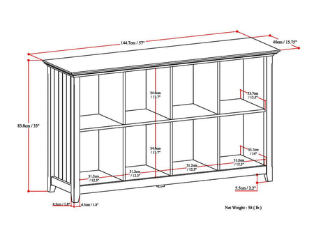 Acadian - Handcrafted Cube Storage - view 61