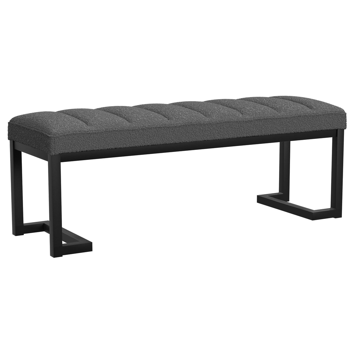 Mesa - Boucle Upholstered Tufted Accent Bench