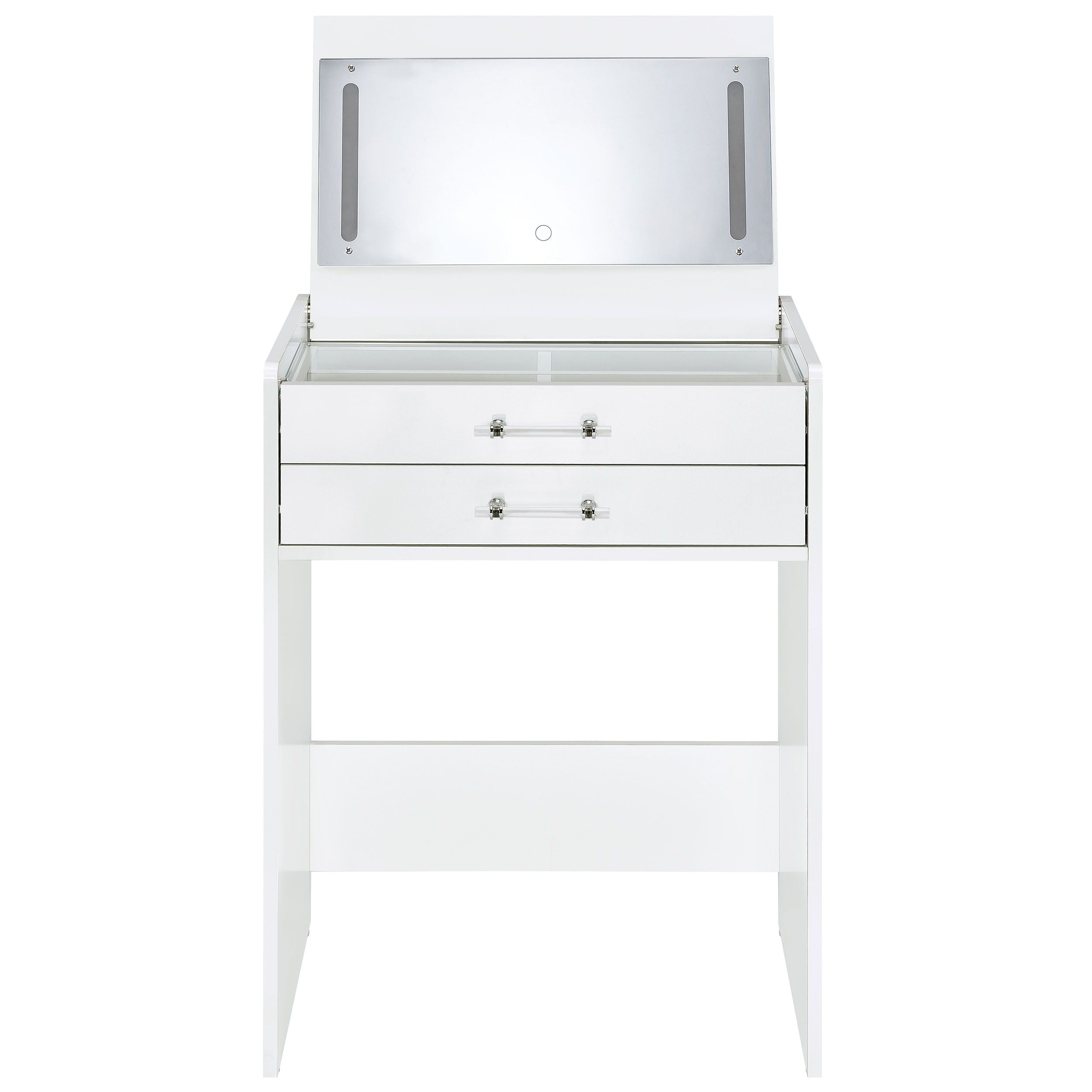 Danbury - 3-Drawer Makeup Vanity & Stool Set