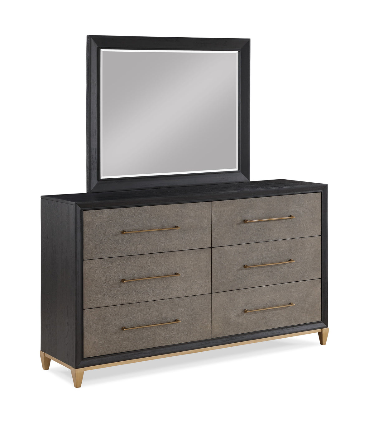 Payson - Dresser Black Dresser & Mirror by Crown Mark | Bel Furniture