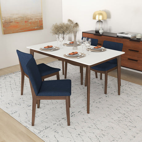 Laura - Mid-Century Modern Solid Wood Dining Chair (Set of 2) - view 46