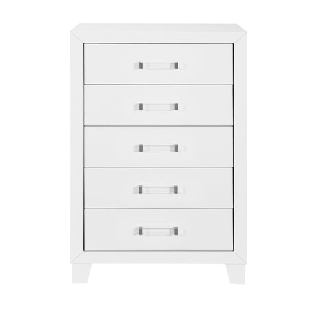 Omoda - Chest - White by Global Furniture USA | Bel Furniture