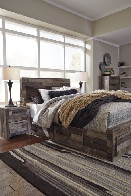 Derekson - Panel Bed by Benchcraft® | Bel Furniture