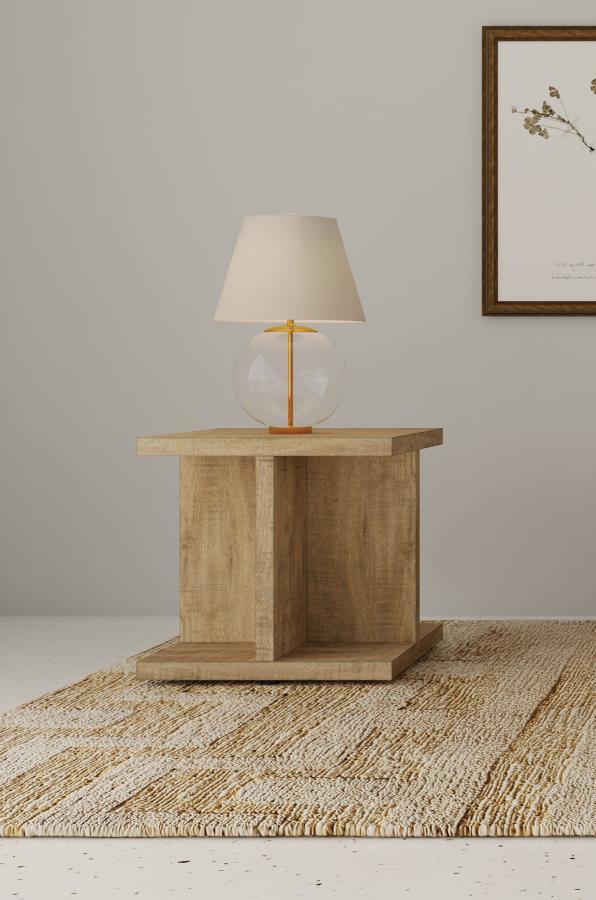 Cortona - Square Engineered Wood Table by Coaster Fine Furniture | Bel Furniture