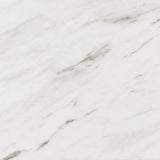 Bexter - Round Faux Marble Bistro Bar Table - Chrome by CoasterEveryday | Bel Furniture