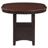 Lavon - Oval Extension Counter Dining Table - Light Chestnut by CoasterEveryday | Bel Furniture