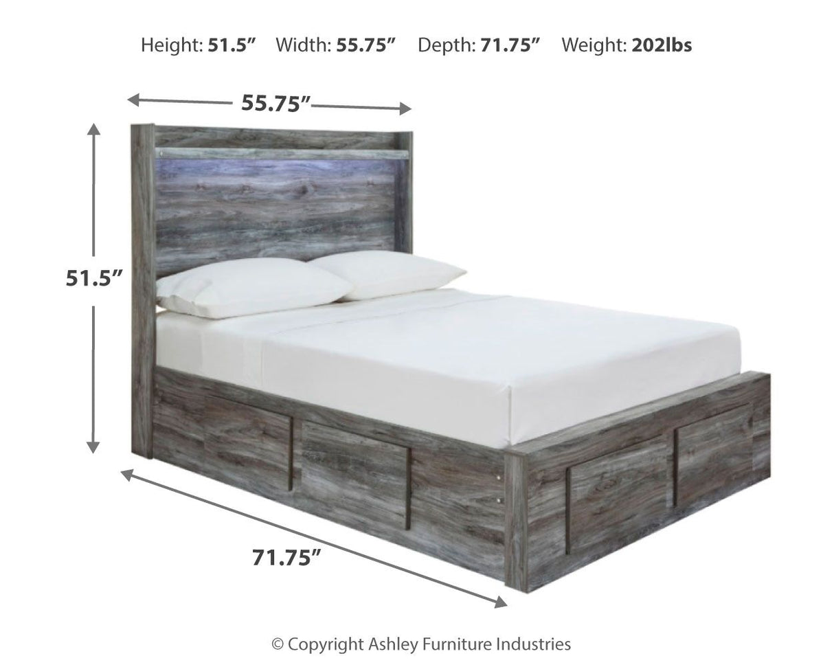 Baystorm - LED Panel Bed by Signature Design by Ashley® | Bel Furniture