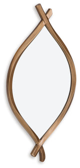 Bartner - Antique Gold Finish - Accent Mirror by Signature Design by Ashley® | Bel Furniture